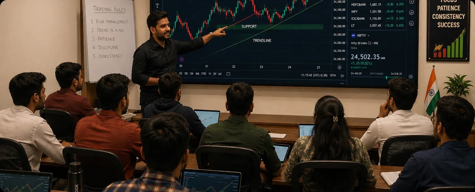 Quick Alpha team trading session